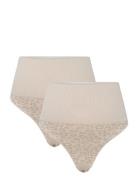 Mlshelby G-String 2-P A. Mamalicious Beige