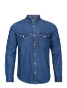 Regular Western Lee Jeans Blue