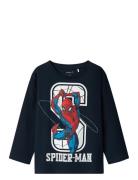 Nmmnitin Spider Nreg Ls Top Noos Mar Name It Navy