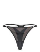 Mesh Essentials Hl String T Hunkemöller Black