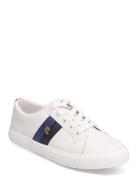 Janson Ii Leather Sneaker Lauren Ralph Lauren White