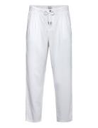 Onsleo Crop Linen Mix 0048 Pant ONLY & SONS White