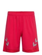 Hmllead Poly Shorts Hummel Red