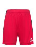 Hmlauthentic Pl Shorts Kids Hummel Red