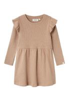 Nmfsophia Soj Ls Dress Lil Lil'Atelier Beige