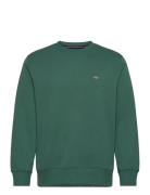 Reg Shield C-Neck Sweat GANT Green