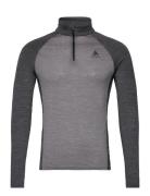 Odlo Natural Performance Pw 150 Bl Top Turtle Neck L/S Half Zip Odlo G...