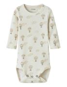 Nbngavo Emo Ls Slim Body Lil Noos Lil'Atelier Cream