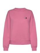 Tjw Bxy Badge Crew Tommy Jeans Pink