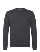 100% Recycle Knit Round Neck Lindbergh Grey