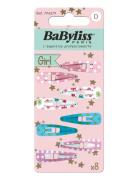 Hair Clip Kids 8 Pcs Babyliss Paris Patterned