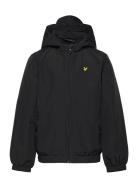 Zip Through Hooded Jacket Lyle & Scott Black