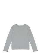 T-Shirt Ls Rib Huttelihut Grey