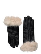 Combined Hair Gloves Mango Black