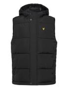 Padded Hooded Gilet Lyle & Scott Black