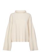 Risanegz High Neck Wool Pullover No Gestuz Cream