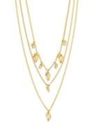 Jules Recycled Necklace Pilgrim Gold