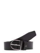 Ck Metal Loop Rnd Buckle 3.0 Calvin Klein Black