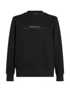 Minimal Logo Crew Neck Calvin Klein Jeans Black