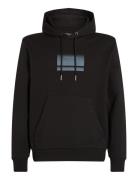 Gradient Logo Hoodie Calvin Klein Black