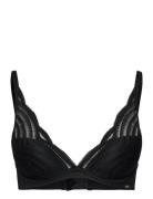 Underwire Bra Wave L BOSS Black