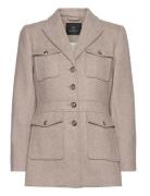 Scarletbbbaki Jacket Bruuns Bazaar Beige