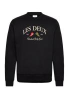 Ivy League Sweatshirt Les Deux Black