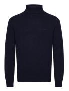 Wool Blend Turtleneck GANT Navy