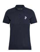 W Comfy Pique Peak Performance Navy