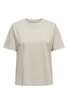 Onlonly S/S Tee Jrs Noos ONLY Beige