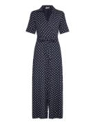 Blake Dot Jumpsuit Jumperfabriken Navy