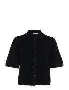 Alphagz Ss Short Cardigan Noos Gestuz Black