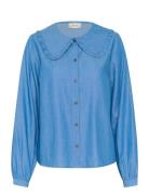Crkami Shirt Cream Blue