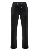 Tonal Wide Leg Jogger Juicy Couture Black