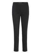 Crop Skinny Trousers Mango Black