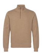 Sacker Rib Half Zip GANT Beige