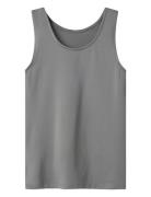 Nlfdinci Sl Short Tank Top LMTD Grey