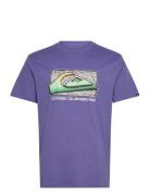 Retro Fade Ss Quiksilver Purple