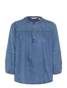 Culivie Arpa Blouse Culture Blue