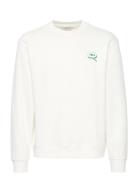 Cfliam 0200 Sweat With Fish Print Casual Friday White