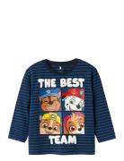 Nmmjasper Paw Ls Nreg Top Cplg Name It Navy