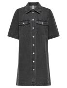 Onlbelle S/S Button Dress Dnm Gua Noos ONLY Black