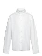 100% Cotton Oxford Shirt Mango White