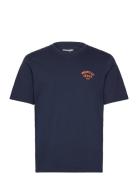 Small Logo Tee Wrangler Navy