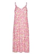 Vmsmilla Singlet Calf Dress Wvn Ga Vero Moda Pink