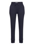 Jogger Trousers With Elastic Waist Mango Navy