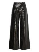 Leather Pants With Jeans Look Stella Nova Black