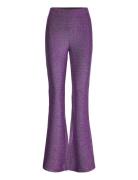 Onlrich Glitter Flared Pant Cs Jrs ONLY Purple