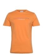 Copenhagen Print Tee S/S Lindbergh Orange