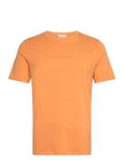 Lindbergh Print Tee S/S Lindbergh Orange